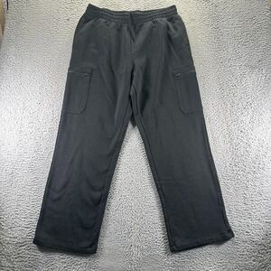 Everlast Sweatpants Men's XL Black Cotton Fleece Lined Performance Basketball